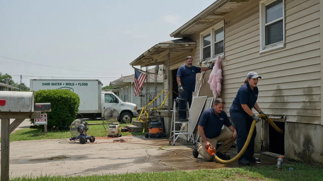 Water Damage Repair in Gorman, TX near me